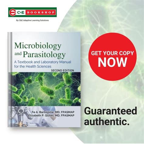 Microbiology And Parasitology A Textbook And Laboratory Manual For The