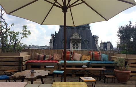 Perchoir BHV Marais Rooftop du Marais Jeannine à Paris