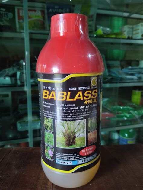 Herbisida Sistemik Bablas 490 SL 1 Liter Original Lazada Indonesia