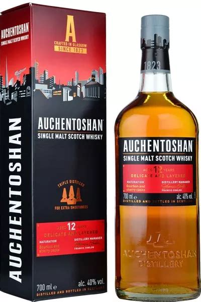 Auchentoshan 12 Year Old Single Malt Scotch Whisky