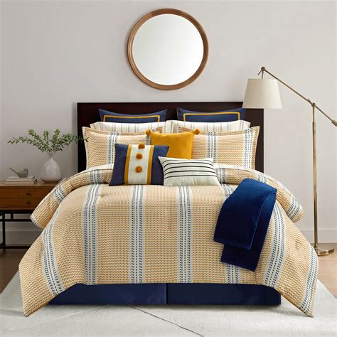 Navy Blue And Gold Comforter Set Atelier Yuwa Ciao Jp