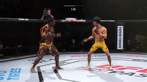 Ufc4 Bruce Lee Vs Sheila Bleck Ea Sports Ufc 4 Epic Fight Youtube