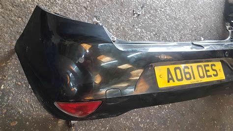 Renault Clio MK3 20092012 Rear Bumper Black 676 Facelift REVERSE