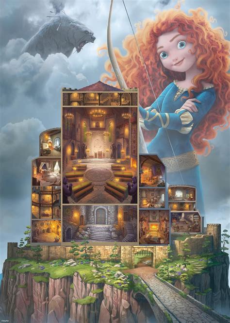 Amazon Ravensburger Disney Castle Collection Merida 1000 Piece