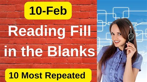 PTE Reading Fill In The Blanks FEBRUARY 2024 Most Repeated YouTube