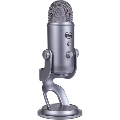 Blue Yeti USB Microphone (Cool Gray) 988-000094 B&H Photo Video