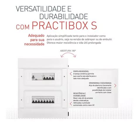 Quadro De Embutir Disjuntores Din Legrand Practibox R Em Garuva