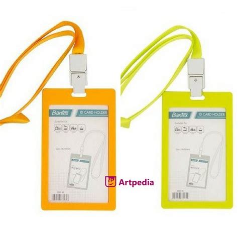 Jual Tempat ID Card Bantex Tali ID Card Holder Bantex Pakai Tali Di