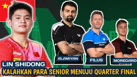 PERJUANGAN LIN SHIDONG MENUJU QUARTER FINAL SAUDI SMASH 2024 YouTube