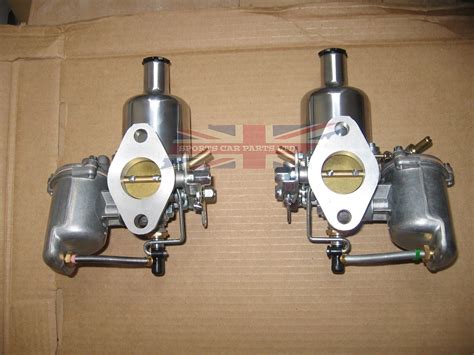 Pair Genuine SU Carburetors HS2 1 1 4 For MG Midget Sprite 1275