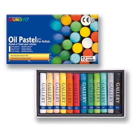 Mungyo Jumbo Oil Pastels 12s Statco Office Supplies