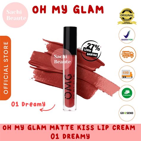 Jual Omg Oh My Glam Matte Kiss Lip Cream G Lip Cream Matte Dengan