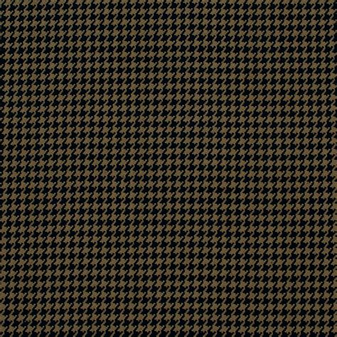 Black Black And Brown Houndstooth Upholstery Fabric By The Yard