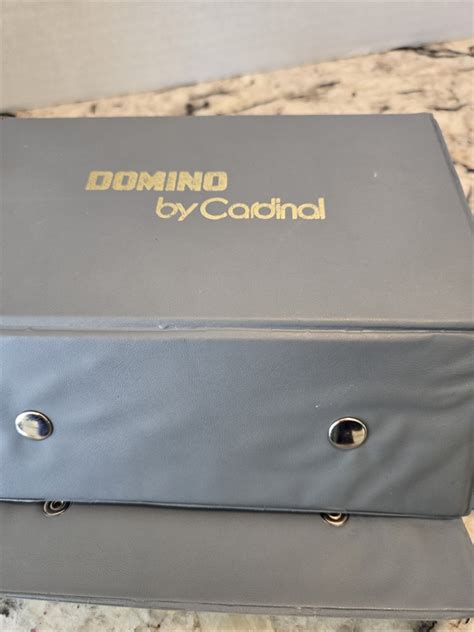 Great Finds Online Auctions Domino By Cardinal Dominos In Case