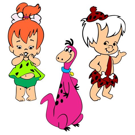 Os Flintstones Bambam E Pedrita Em Png Pedrita E Bambam Png Png Image