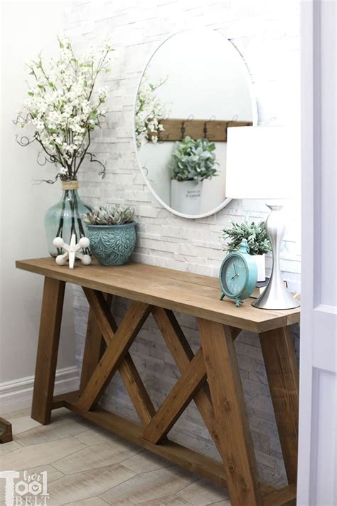 Beginner Friendly Diy Console Tables With Plans Anika S Diy Life