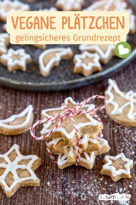 Vegane Plätzchen vielseitiges Grundrezept nicht nur für Weihnachten