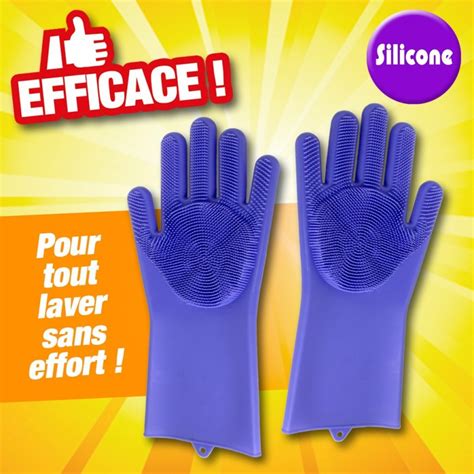 Gants Nettoyage Silicone