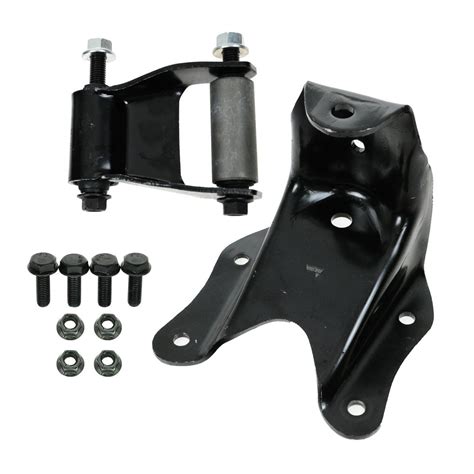 Rear Leaf Spring Shackle Bracket Hanger Kit For Ford F150 F250 F350 Bronco Ebay