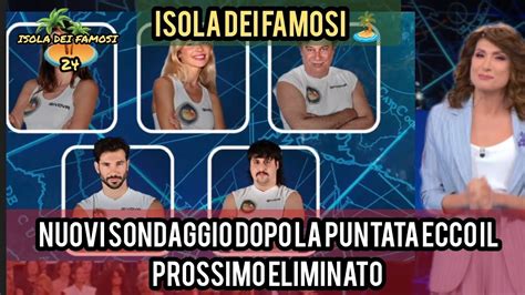 Isola Dei Famosi Nuovi Sondaggi Dopo La Puntata Ecco Il Prossimo