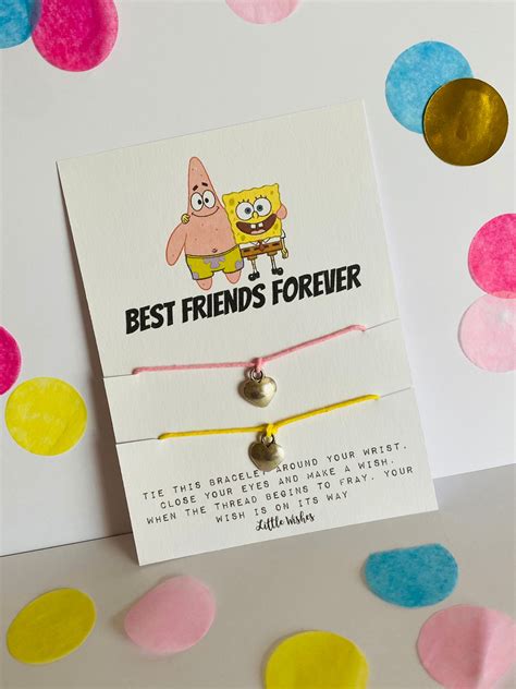 Best Friends Forever Spongebob And Patrick Spongebob Etsy Singapore