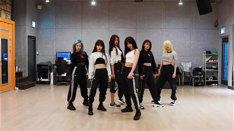 Everglow First Dance Practice Mirrored K English Sub Youtube