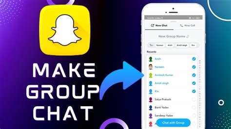 How To Make A Group Chat On Snapchat 2022 Create A Group Chat In