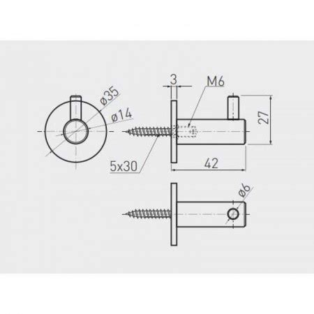 Cuier Metalic Rondo Mm Inox