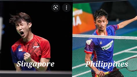 Sea Games Quarter Finals Jewel Albo Phil Vs Loh Kean Yew