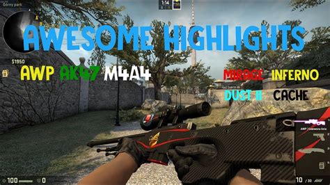 CS GO Next Highlights Pro Plays Awesome AWP Shots YouTube