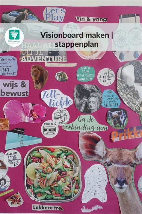 Een Visionboard Maken Met Je Doelen Stappenplan Doelen Coaching