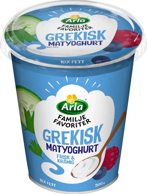 Familjefavoriter Grekisk Matyoghurt 10 Arla 500g Jämför pris