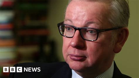 Michael Gove Clarifies Stance On Experts Bbc News