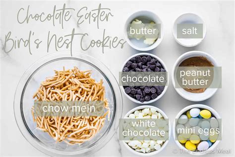 Chocolate Easter Bird S Nest Cookies The Endless Meal