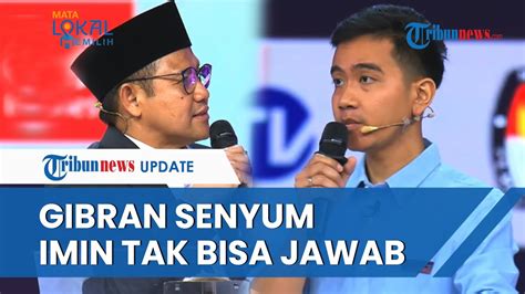 Gibran Skakmat Cak Imin Yang Tak Bisa Jawab Soal Sgie Maaf Kalau