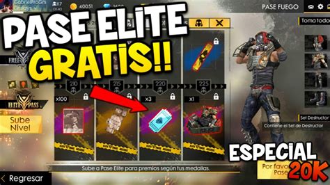 Como Tener El Pase Elite Gratis En Free Fire Te Lo Regalo Youtube