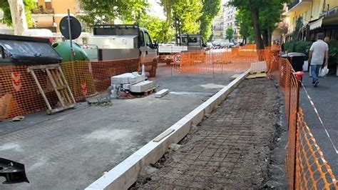 Marconi Addio Barriere Architettoniche In Via Fermi Iniziati I Lavori