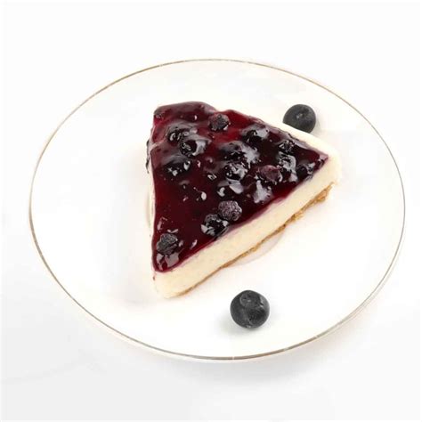 Buy/Send Blueberry Baked Cheesecake Slice Online | IGP | JVS1264068