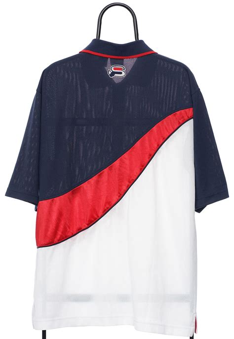 Vintage Fila Navy Baseball Jersey X Large Ebay