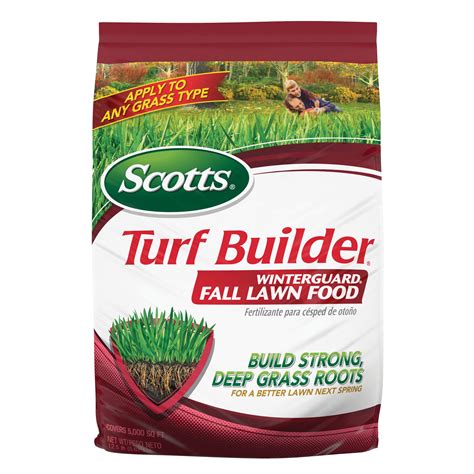 Buy Scotts Turf Builder Winterguard Fall Lawn Food 125 Lb Fall