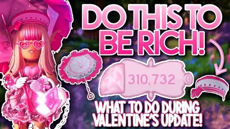 Doing This Will Make You Rich During Valentines Update Royale High