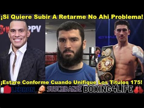 Arthur Beterbiev Si Benavidez Pelea Conmigo Lo Derrotare Y Sere Mejor