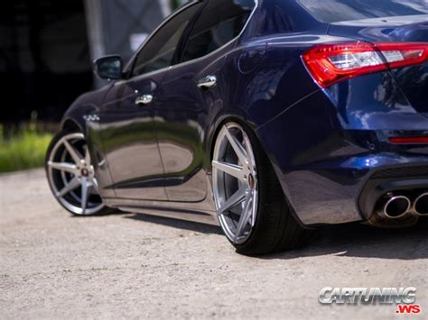 Tuning Maserati Ghibli Quattroporte Granturismo Levante Modified Tuned Custom Stance