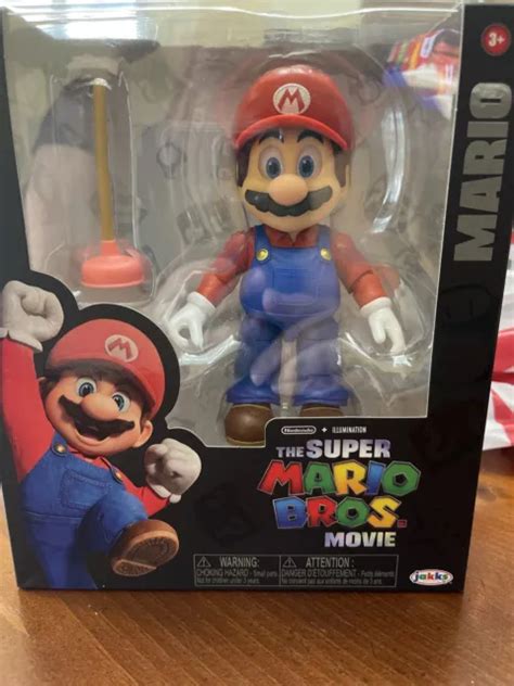 FIGURINE SUPER MARIO Bros Movie 2023 Mario 5 neuve scellée Jakks