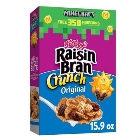 Kellogg S Raisin Bran Original Breakfast Cereal Pack Of 16 16 Packs