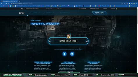 Star Citizen Referral Code Youtube