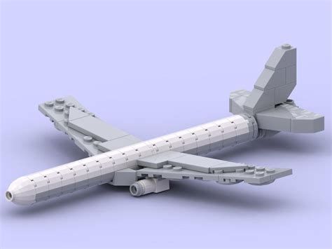 LEGO MOC Mini Boeing 777X by furniture | Rebrickable - Build with LEGO