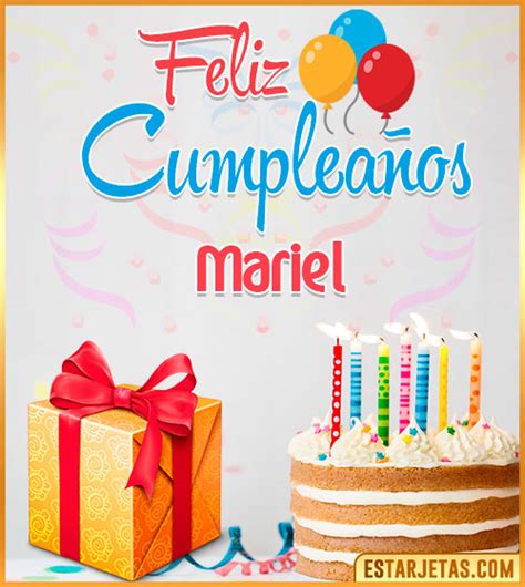 Feliz Cumplea Os Mariel Im Genes Tarjetas Y Mensajes