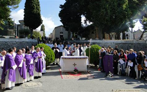 Lamezia Commemorazione Defunti Le Celebrazioni Del Vescovo Nei