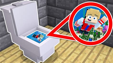 Passagem Secreta Dentro Da Privada No Minecraft Youtube